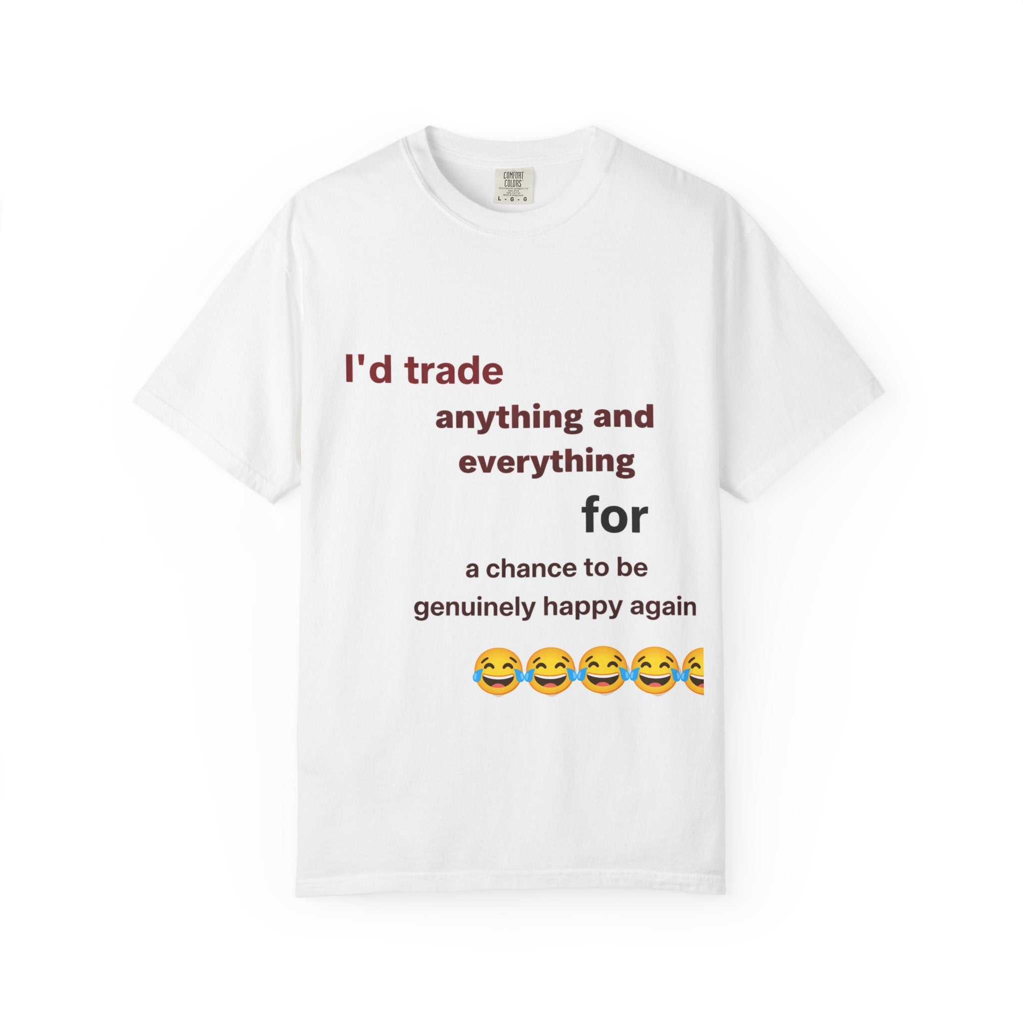 I'd trade everything